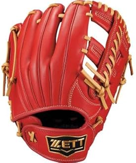 【屋外未使用】ZETT 少年軟式グローブ レッド　今宮モデル 屋外未使用】ZETT 少年軟式グローブ レッド 今宮モデル